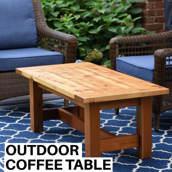Outdoor Coffee Table Plans