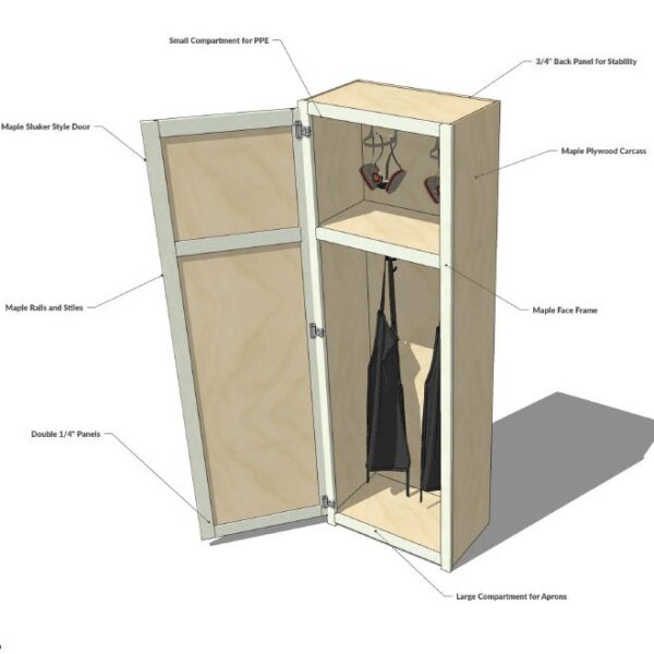 Tall Storage Cabinet Plans - Image 2