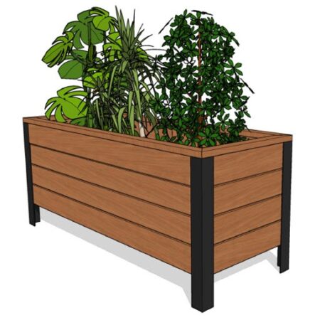 Easy Modern Planter Box Plans