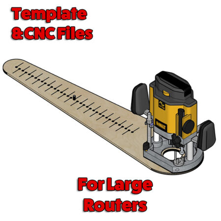 Large Router Trammel Template